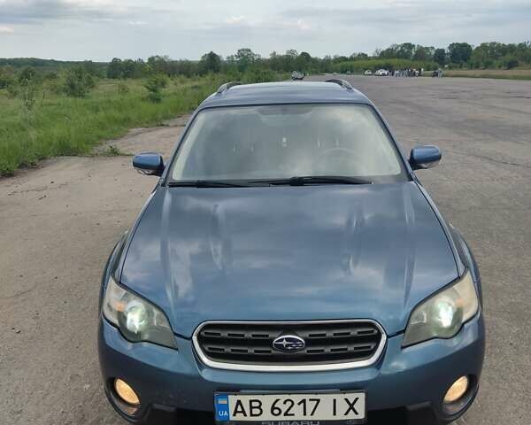 Синий Субару Аутбек, объемом двигателя 2.5 л и пробегом 246 тыс. км за 5500 $, фото 1 на Automoto.ua
