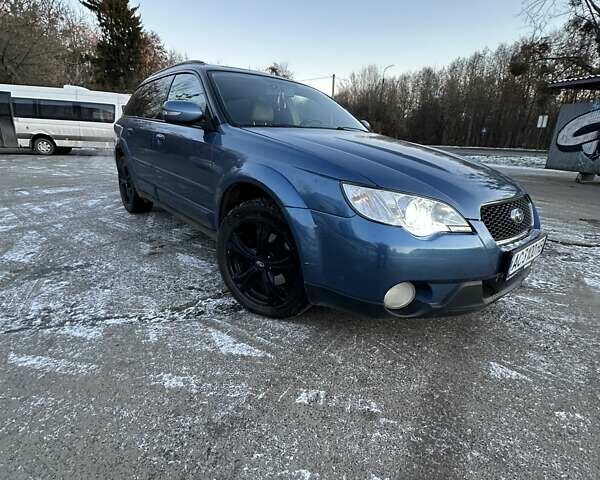 Синій Субару Аутбек, об'ємом двигуна 3 л та пробігом 304 тис. км за 6500 $, фото 1 на Automoto.ua