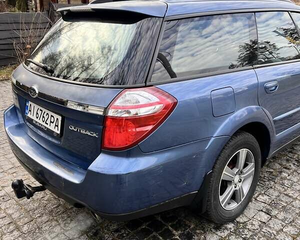 Синий Субару Аутбек, объемом двигателя 2.5 л и пробегом 386 тыс. км за 5500 $, фото 6 на Automoto.ua