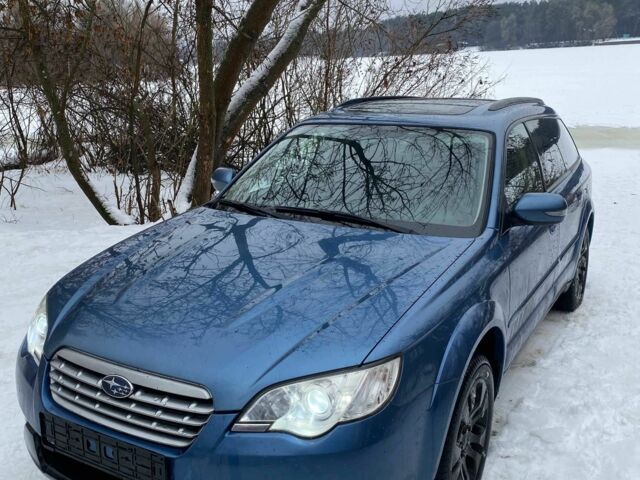 Синій Субару Аутбек, об'ємом двигуна 3 л та пробігом 205 тис. км за 8800 $, фото 1 на Automoto.ua