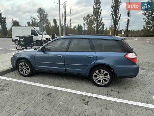 Синий Субару Аутбек, объемом двигателя 3 л и пробегом 263 тыс. км за 7800 $, фото 5 на Automoto.ua