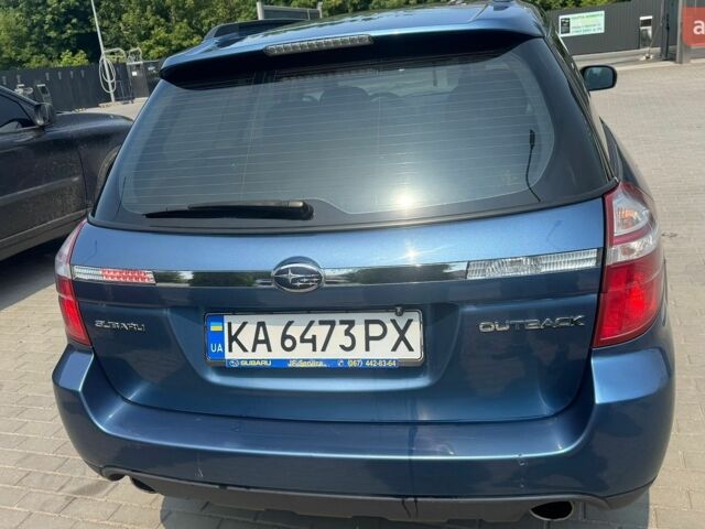 Синій Субару Аутбек, об'ємом двигуна 3 л та пробігом 219 тис. км за 7850 $, фото 4 на Automoto.ua