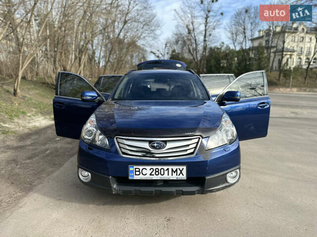 Синій Субару Аутбек, об'ємом двигуна 2.46 л та пробігом 270 тис. км за 8500 $, фото 1 на Automoto.ua