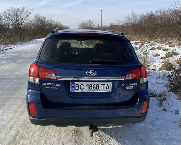 Синий Субару Аутбек, объемом двигателя 2 л и пробегом 370 тыс. км за 7000 $, фото 2 на Automoto.ua