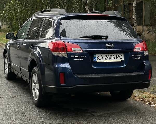 Синий Субару Аутбек, объемом двигателя 2.46 л и пробегом 313 тыс. км за 7700 $, фото 5 на Automoto.ua
