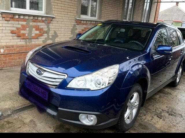 Синій Субару Аутбек, об'ємом двигуна 2 л та пробігом 300 тис. км за 9000 $, фото 3 на Automoto.ua