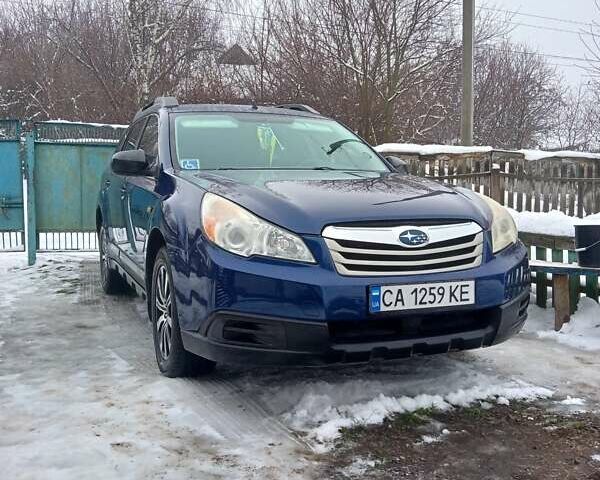 Синій Субару Аутбек, об'ємом двигуна 2.5 л та пробігом 149 тис. км за 9300 $, фото 1 на Automoto.ua
