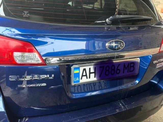 Синій Субару Аутбек, об'ємом двигуна 2 л та пробігом 300 тис. км за 9000 $, фото 2 на Automoto.ua