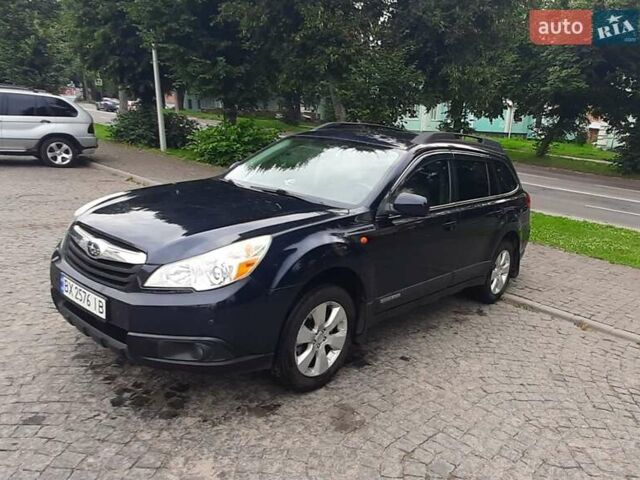 Синий Субару Аутбек, объемом двигателя 2.46 л и пробегом 160 тыс. км за 8600 $, фото 2 на Automoto.ua