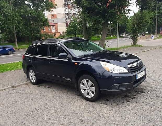 Синий Субару Аутбек, объемом двигателя 2.46 л и пробегом 160 тыс. км за 8600 $, фото 5 на Automoto.ua