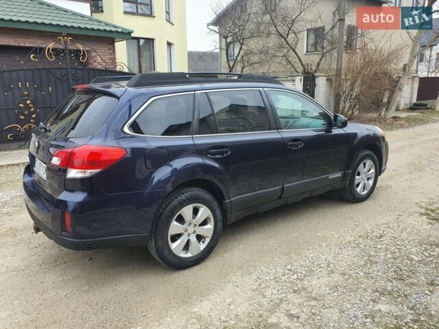 Синий Субару Аутбек, объемом двигателя 2.5 л и пробегом 316 тыс. км за 8650 $, фото 5 на Automoto.ua