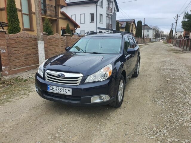 Синий Субару Аутбек, объемом двигателя 2.5 л и пробегом 316 тыс. км за 8650 $, фото 2 на Automoto.ua