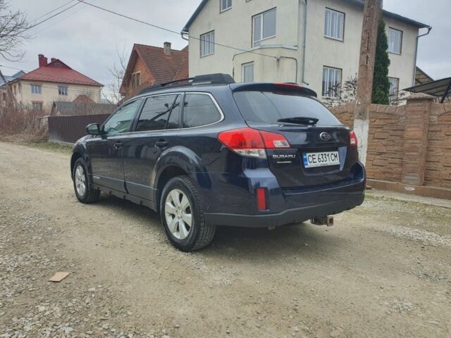 Синий Субару Аутбек, объемом двигателя 2.5 л и пробегом 316 тыс. км за 8650 $, фото 4 на Automoto.ua