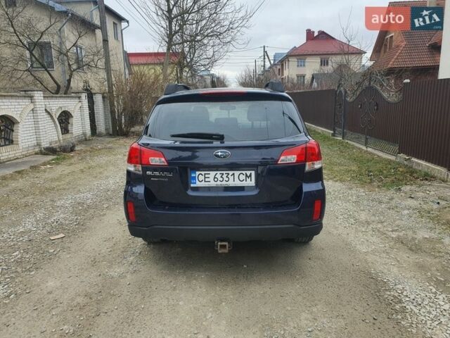 Синий Субару Аутбек, объемом двигателя 2.5 л и пробегом 316 тыс. км за 8650 $, фото 10 на Automoto.ua