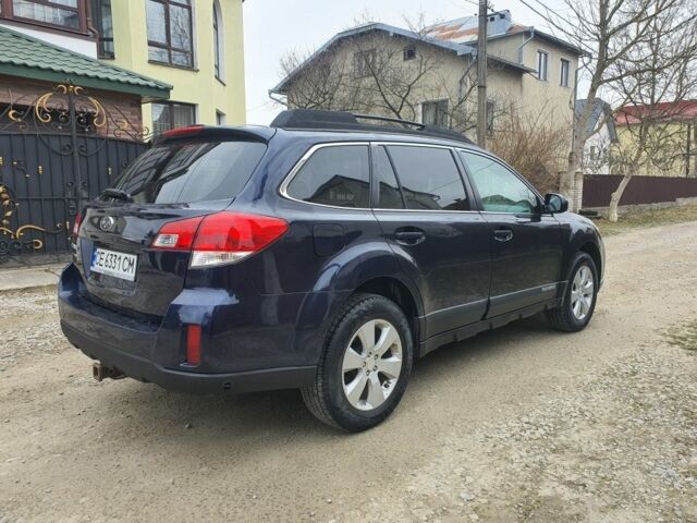 Синий Субару Аутбек, объемом двигателя 2.5 л и пробегом 316 тыс. км за 8650 $, фото 3 на Automoto.ua