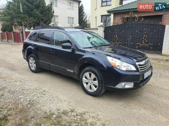 Синий Субару Аутбек, объемом двигателя 2.5 л и пробегом 316 тыс. км за 8650 $, фото 4 на Automoto.ua