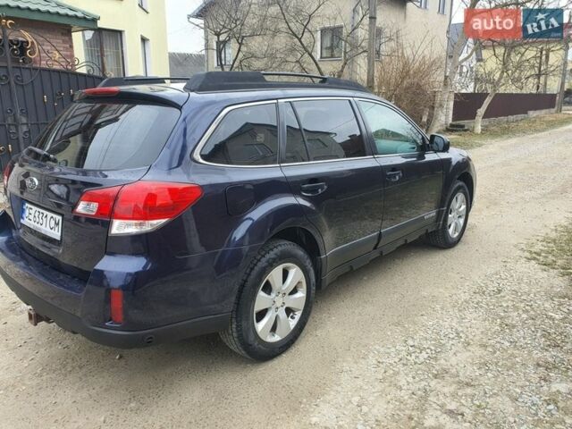 Синий Субару Аутбек, объемом двигателя 2.5 л и пробегом 316 тыс. км за 8650 $, фото 6 на Automoto.ua