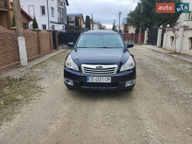 Синий Субару Аутбек, объемом двигателя 2.5 л и пробегом 316 тыс. км за 8650 $, фото 1 на Automoto.ua