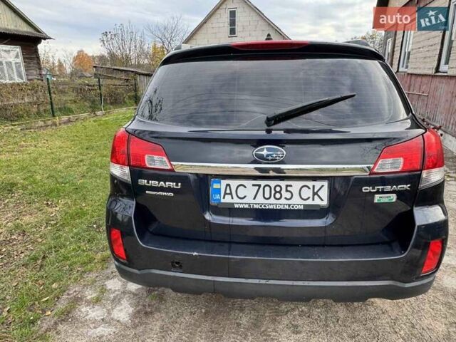 Субару Аутбек 2013 в Луцке на Automoto.ua Синий Субару Аутбек, объемом двигателя 2.46 л и пробегом 244 тыс. км за 8000 $, фото 8 на Automoto.ua