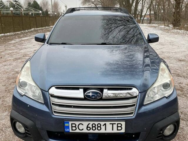 Синий Субару Аутбек, объемом двигателя 2.5 л и пробегом 310 тыс. км за 8500 $, фото 2 на Automoto.ua