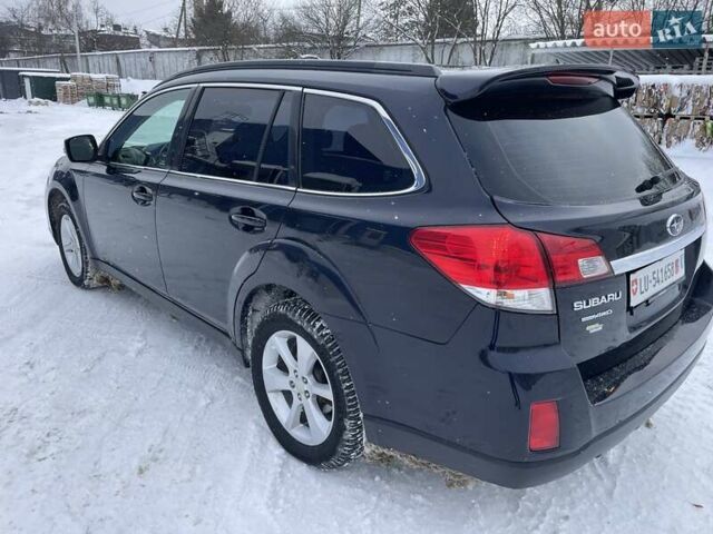 Синій Субару Аутбек, об'ємом двигуна 2 л та пробігом 194 тис. км за 9900 $, фото 1 на Automoto.ua