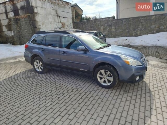 Синий Субару Аутбек, объемом двигателя 2.46 л и пробегом 137 тыс. км за 12000 $, фото 4 на Automoto.ua