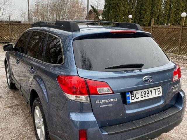 Синий Субару Аутбек, объемом двигателя 2.5 л и пробегом 310 тыс. км за 8500 $, фото 4 на Automoto.ua