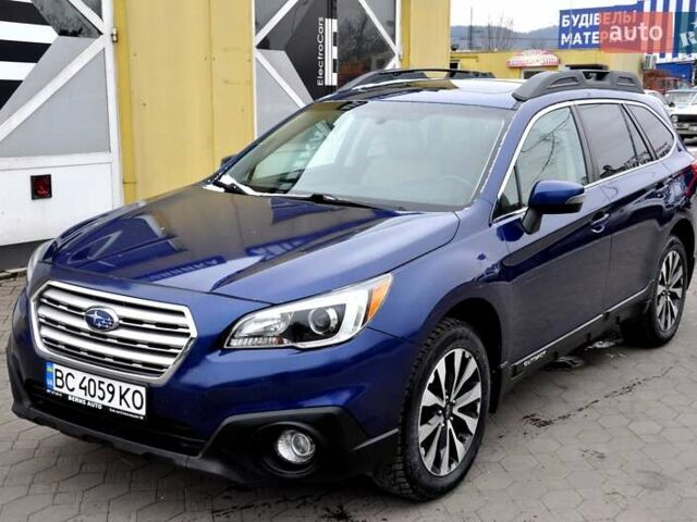 Синий Субару Аутбек, объемом двигателя 2.46 л и пробегом 168 тыс. км за 10999 $, фото 2 на Automoto.ua