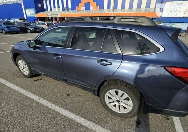 Синий Субару Аутбек, объемом двигателя 2.5 л и пробегом 171 тыс. км за 14000 $, фото 1 на Automoto.ua