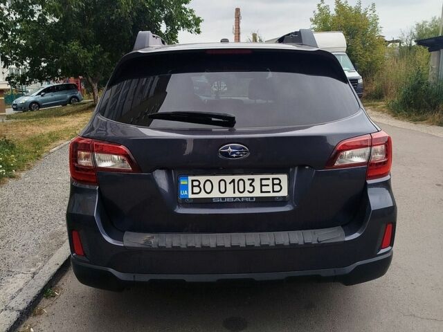 Синий Субару Аутбек, объемом двигателя 2.5 л и пробегом 315 тыс. км за 13500 $, фото 5 на Automoto.ua