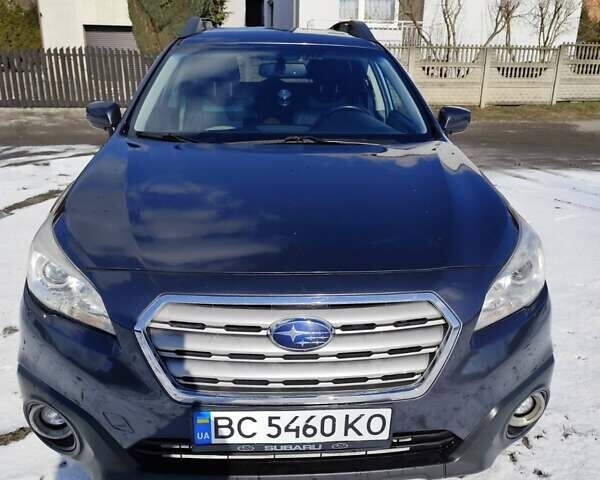 Синий Субару Аутбек, объемом двигателя 2.5 л и пробегом 156 тыс. км за 12900 $, фото 5 на Automoto.ua