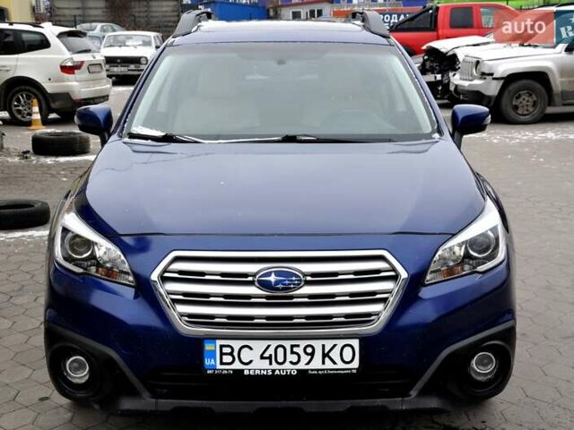 Синий Субару Аутбек, объемом двигателя 2.46 л и пробегом 168 тыс. км за 10999 $, фото 3 на Automoto.ua