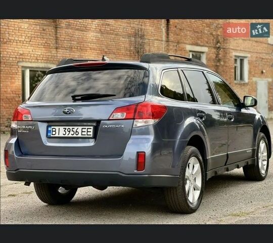 Синій Субару Аутбек, об'ємом двигуна 2.5 л та пробігом 160 тис. км за 11500 $, фото 2 на Automoto.ua