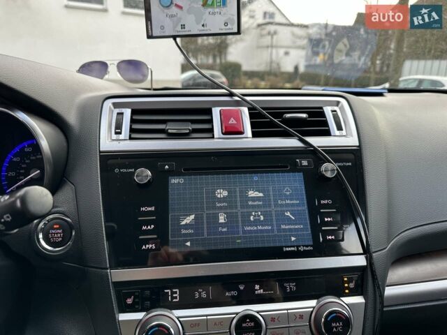 Синий Субару Аутбек, объемом двигателя 2.5 л и пробегом 190 тыс. км за 15600 $, фото 24 на Automoto.ua