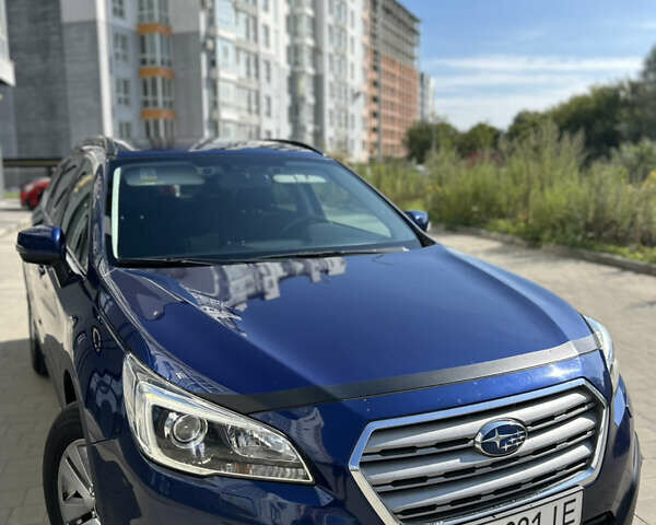 Синій Субару Аутбек, об'ємом двигуна 2 л та пробігом 304 тис. км за 12500 $, фото 1 на Automoto.ua