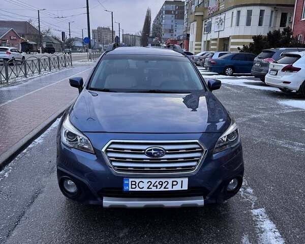 Синий Субару Аутбек, объемом двигателя 2.5 л и пробегом 188 тыс. км за 15300 $, фото 5 на Automoto.ua
