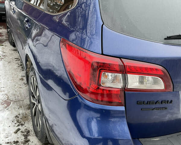 Синій Субару Аутбек, об'ємом двигуна 2.46 л та пробігом 185 тис. км за 15500 $, фото 8 на Automoto.ua