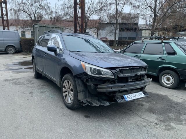 Синій Субару Аутбек, об'ємом двигуна 2.5 л та пробігом 110 тис. км за 4700 $, фото 1 на Automoto.ua