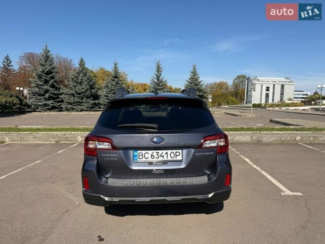Синий Субару Аутбек, объемом двигателя 2.5 л и пробегом 161 тыс. км за 15800 $, фото 7 на Automoto.ua