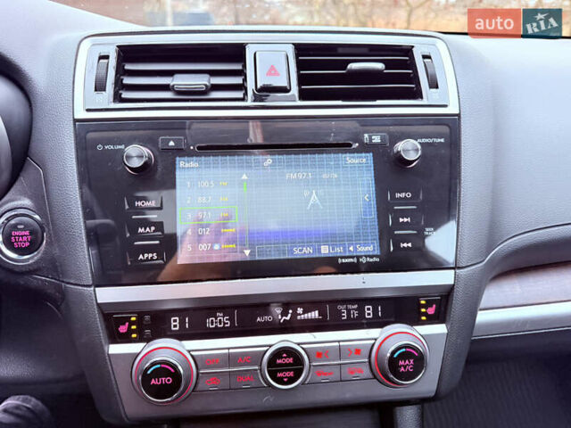 Синий Субару Аутбек, объемом двигателя 2.5 л и пробегом 191 тыс. км за 13500 $, фото 12 на Automoto.ua