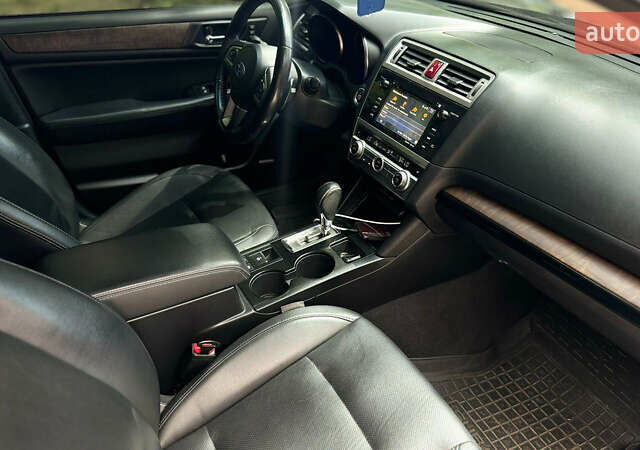 Синий Субару Аутбек, объемом двигателя 2.46 л и пробегом 155 тыс. км за 14500 $, фото 12 на Automoto.ua