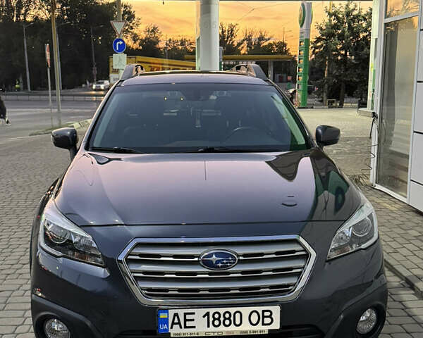 Синий Субару Аутбек, объемом двигателя 2.5 л и пробегом 156 тыс. км за 16000 $, фото 1 на Automoto.ua