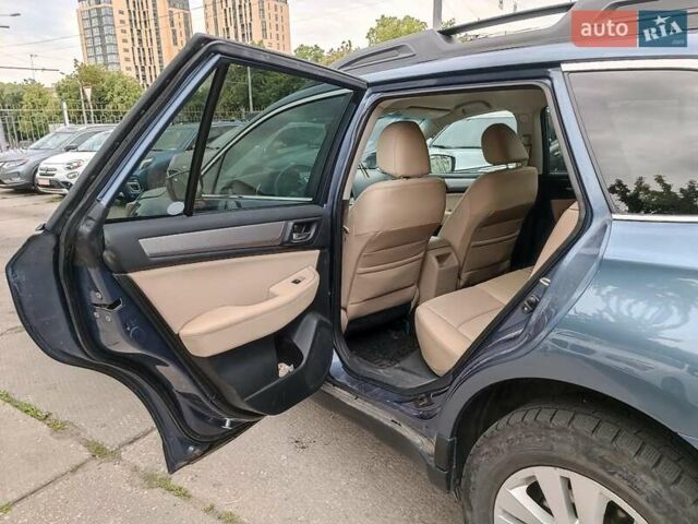 Синій Субару Аутбек, об'ємом двигуна 2.5 л та пробігом 84 тис. км за 16290 $, фото 24 на Automoto.ua