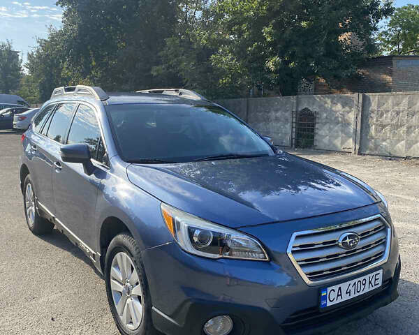 Синій Субару Аутбек, об'ємом двигуна 2.5 л та пробігом 159 тис. км за 13600 $, фото 1 на Automoto.ua
