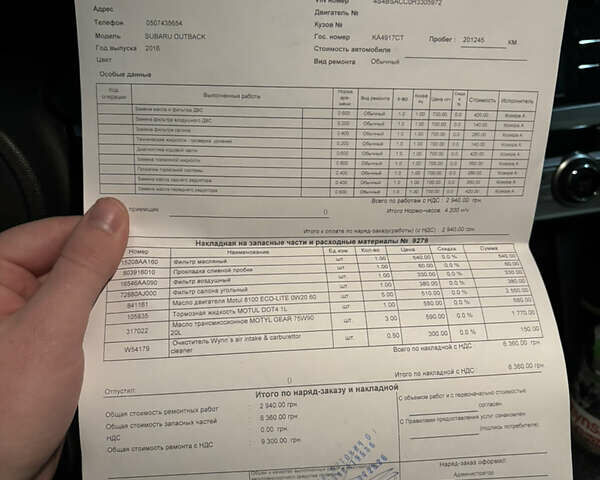 Синий Субару Аутбек, объемом двигателя 2.5 л и пробегом 202 тыс. км за 13500 $, фото 19 на Automoto.ua