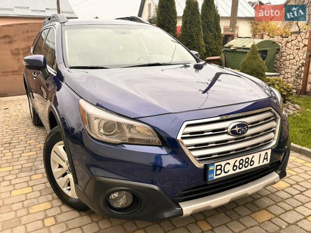 Синій Субару Аутбек, об'ємом двигуна 2.46 л та пробігом 125 тис. км за 14700 $, фото 2 на Automoto.ua