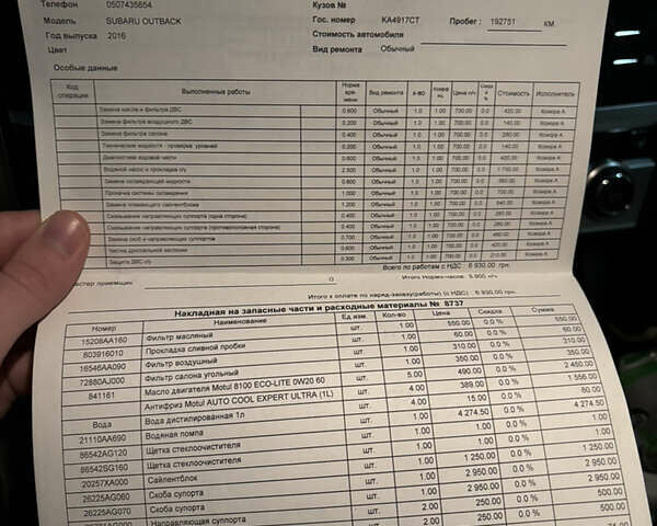 Синий Субару Аутбек, объемом двигателя 2.5 л и пробегом 202 тыс. км за 13350 $, фото 17 на Automoto.ua