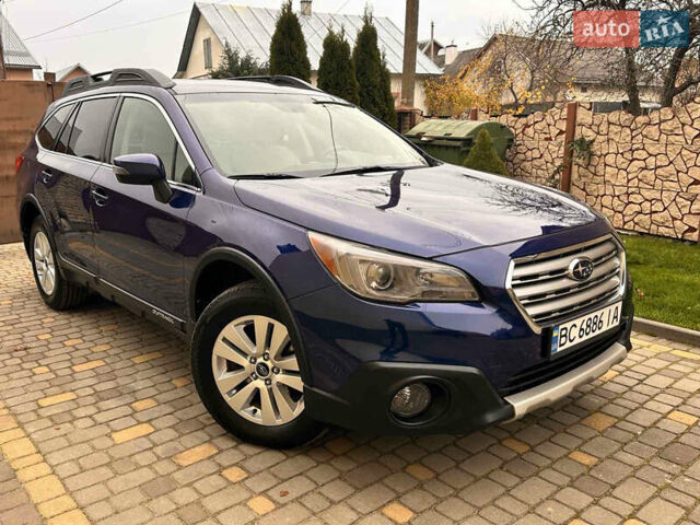 Синій Субару Аутбек, об'ємом двигуна 2.46 л та пробігом 125 тис. км за 14700 $, фото 1 на Automoto.ua