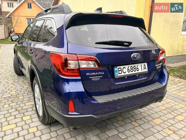 Синий Субару Аутбек, объемом двигателя 2.46 л и пробегом 120 тыс. км за 14900 $, фото 9 на Automoto.ua