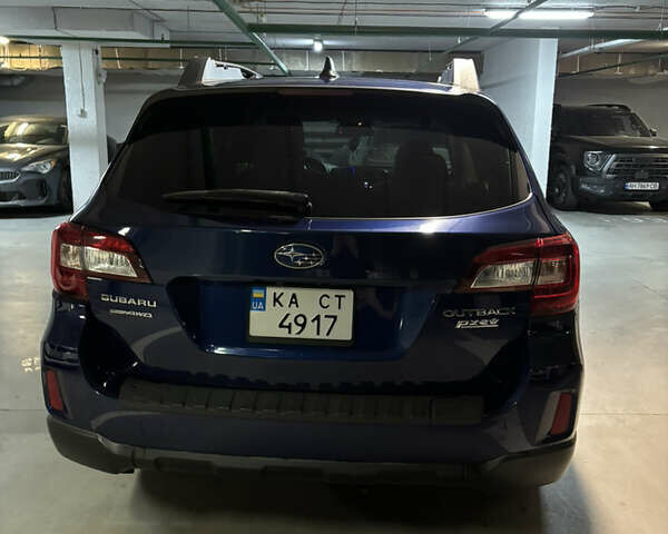 Синий Субару Аутбек, объемом двигателя 2.5 л и пробегом 202 тыс. км за 13500 $, фото 6 на Automoto.ua